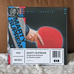 Marty Supreme (Original Soundtrack) 2LP Vinyl Ping Pong Orange Rough Trade 2026