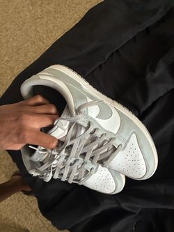 Grey& white dunks