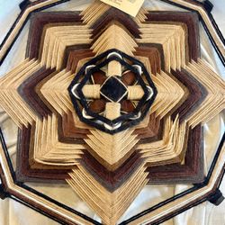 	Vintage Ojo de Dios Wall Hanging | Handcrafted Tucson Arizona | Boho Decor