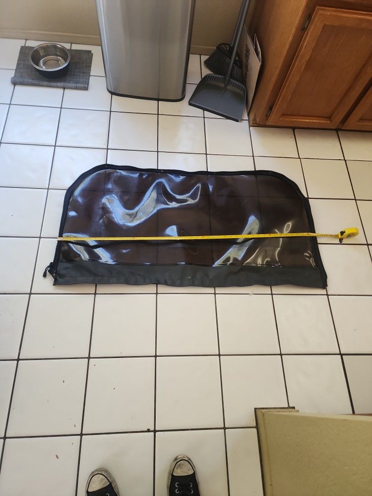 Jeep wrangler Rear Window Plastic Tinted