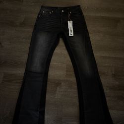 Purple Flare Jeans