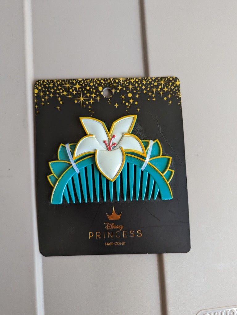 Rare Disney Mulan Blossom Flower Comb Loungefly