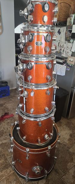 PDP X7 by DW 6-Piece Drum Shell Pack | Maple/Birch Multi-Tom Project Kit