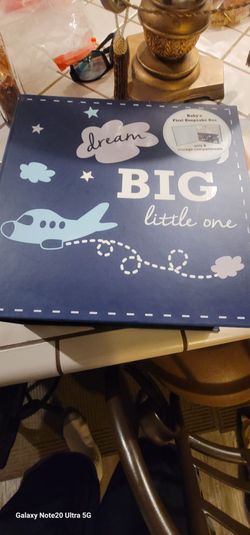 New Baby boys 1st keepsake box and new picture frame