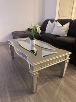 Coffee table and end tables