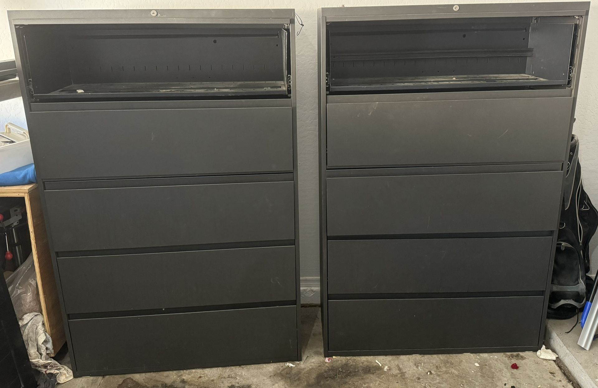 File cabinets