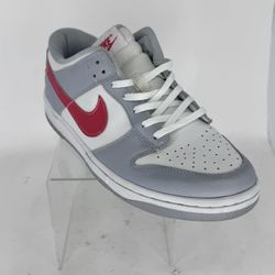 Nike Dunk Low GS 'Grey Red'