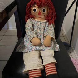 vintage raggedy ann doll