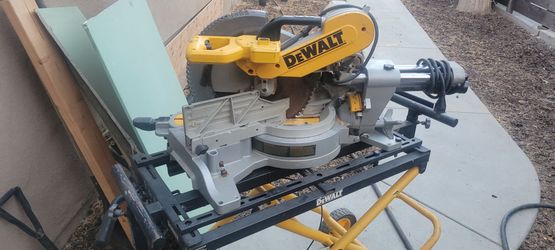 12" dewalt miter saw with stand $$550$$