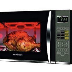 Emerson 1.2 CU. FT. 1100W Griller Microwave Oven with Touch Control
