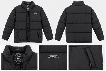 Fox Racing winter puffer jacket
