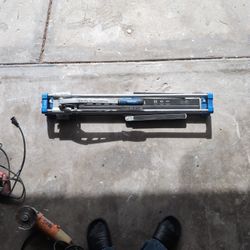 Kobalt 24" Tile Cutter. BLUE 