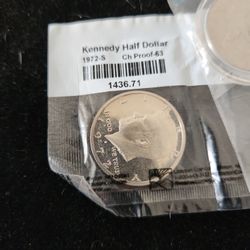 1972 Proof Kennedy Half Dollar 