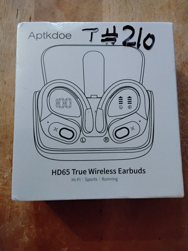 Aptkdoe Hd65 True Wireless Earbuds 