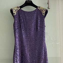 Pronovias Gown Dress Purple size M