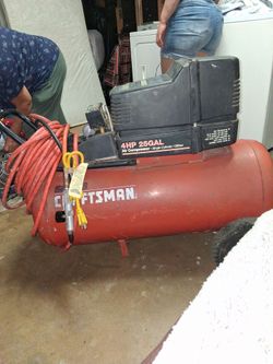 Portable Air Compressor with Hose