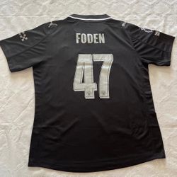 Foden 47 Manchester City 2025/26 Away Jersey  - Large, NWT (WORLD CUP 2026)