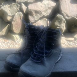 Vasque 7439M Vibram Women’s Gray Leather Hiking Boots Size 6M