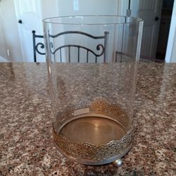 Decorative,Glass, Candle Holder 