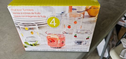 Pandex 14 oz. Icon Glasses, Set of 4