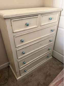 Vintage Wood Dresser