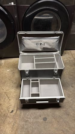 OPI Professional Nail Tech Rolling Train Case