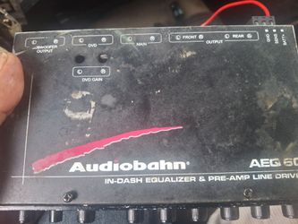 EQUALIZADOR EQUALIZER AUDIOBAHN GOOD CONDICIÓN ABLO ESPAÑOL