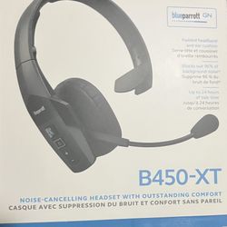 BlueParrott B450-XT Noise Cancelling Headset – Brand New (Sealed)