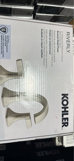 Kohler Riverly Widespread Bathroom Sink Faucet