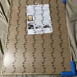 Gold Metal Frame - 19X27 IN (BRAND NEW SEALED)