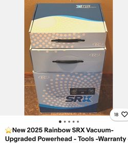 SRX AIR CLEANER SET - 3 Pieces - NEW 2025 Rainbow SRX VACUUM -