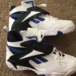 NWT~~Size 11~Mens REEBOK Preseason 94 Dallas Cowboys~US 11 Emmitt Smith Sneakers Mid~BLUE