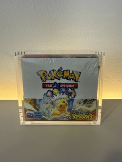 Pokémon Booster Box Acrylic Case With Magnetic lid- Brand New & In stock