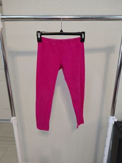 the children's place fucsia legging cotton girls size L (10/12)