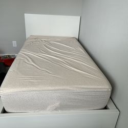 Twin Bed With Mattress And Storage And Frame