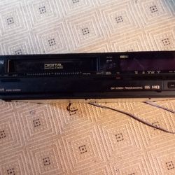 Nec Vintage Vcr Black Vhs