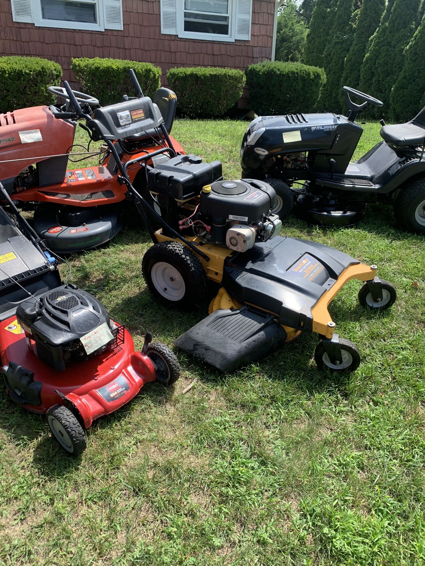 Craftsman 33 Inch Wide Cut Walk Behind Mower for Sale in South Setauket NY OfferUp
