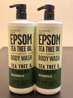 Epson tea tree oil body wash   Pack of 2