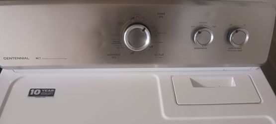 White/ Gray Maytag Electric Dryer