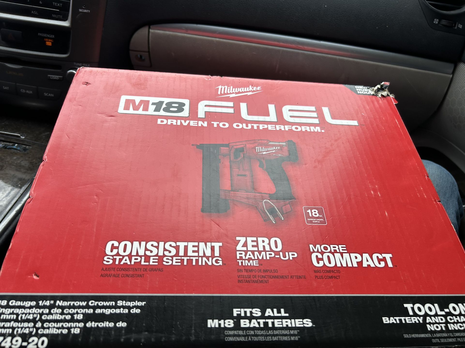 18 Ga  Milwaukee Nailer