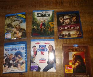 Blu Ray's Movie's