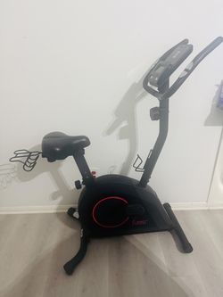 Sunny Health & Fitness Smart Magnetic Resistance Upright Exercise Bike