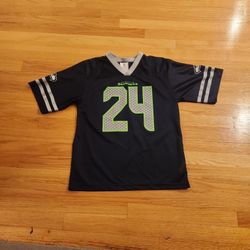 XXL Youth Size 18 Seattle Seahawks Shirt #24 LYNCH