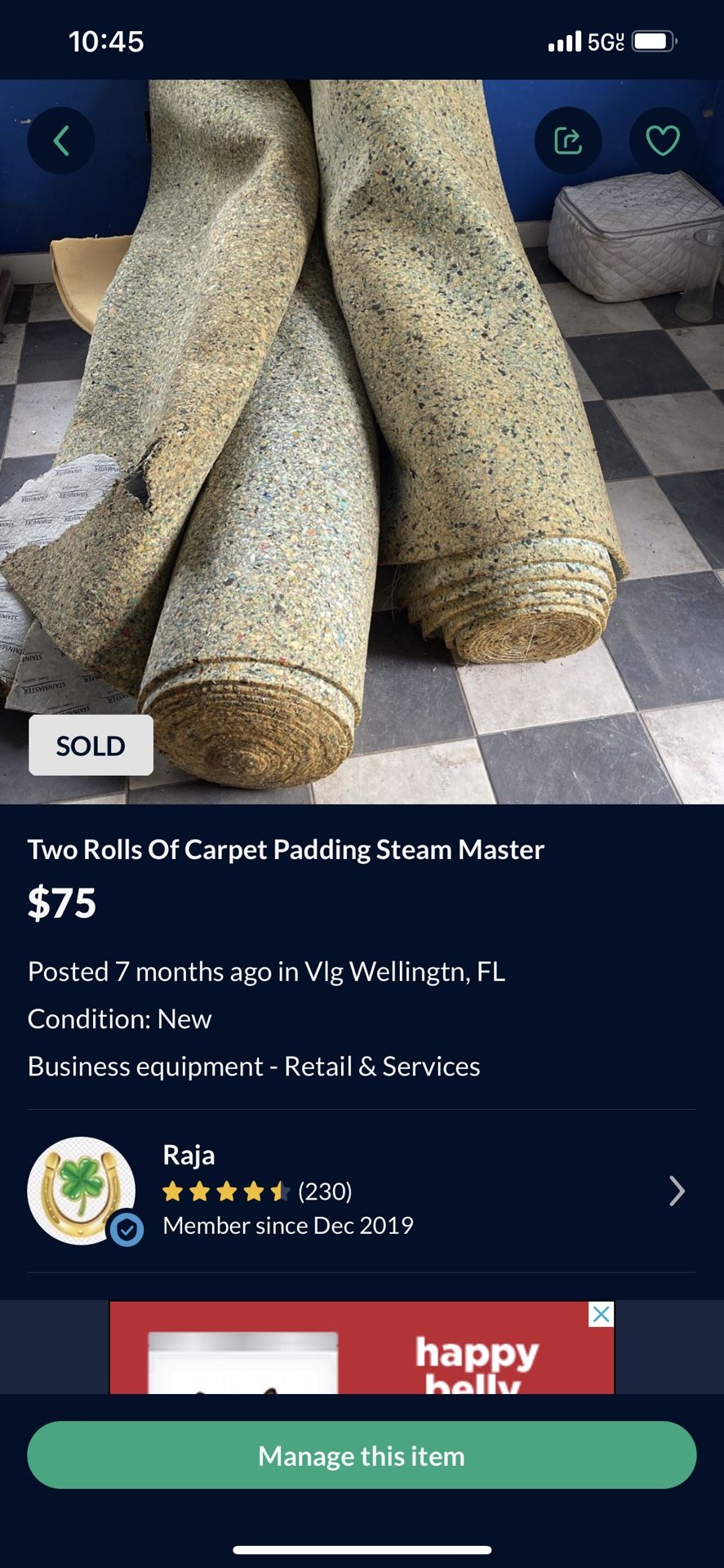Carpet Padding Steam Master 6/75ft,All Products : American Fashion Style Bags On Sale