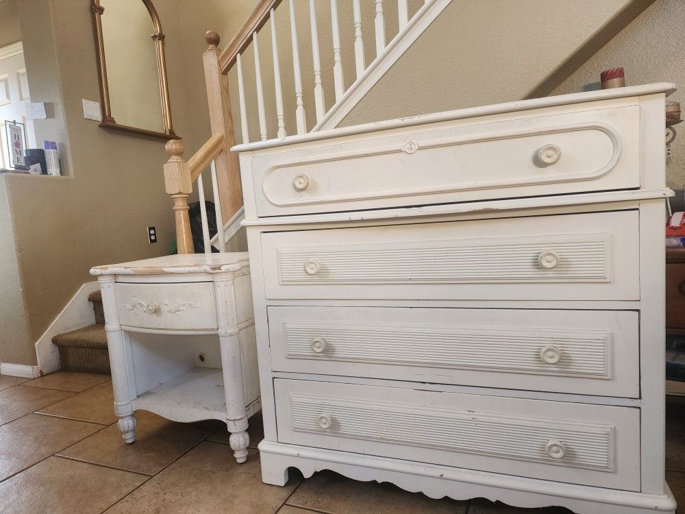 Dresser And Nightstand, Stanley Young America