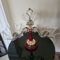 3 Section Bowl Candy Vase