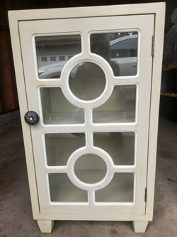 Cabinet - with glass on door
