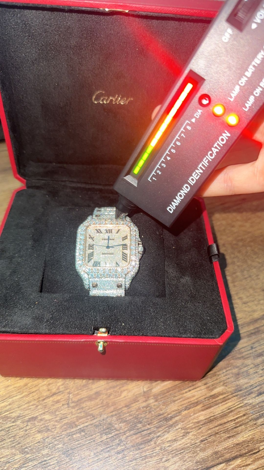VVS MOISSANITE CARTI (TWO TONE)