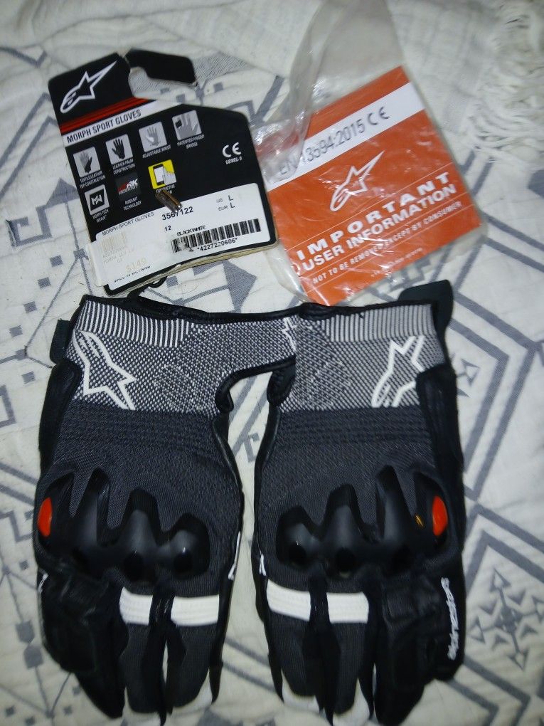 ALPINSTAR MOTORCYCLE GLOVES