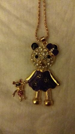 Necklace, Teddy bear, 20$
